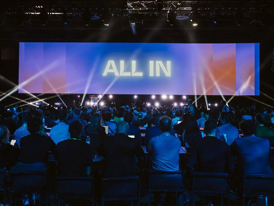 The ALL IN Montreal 2026 main stage and audience